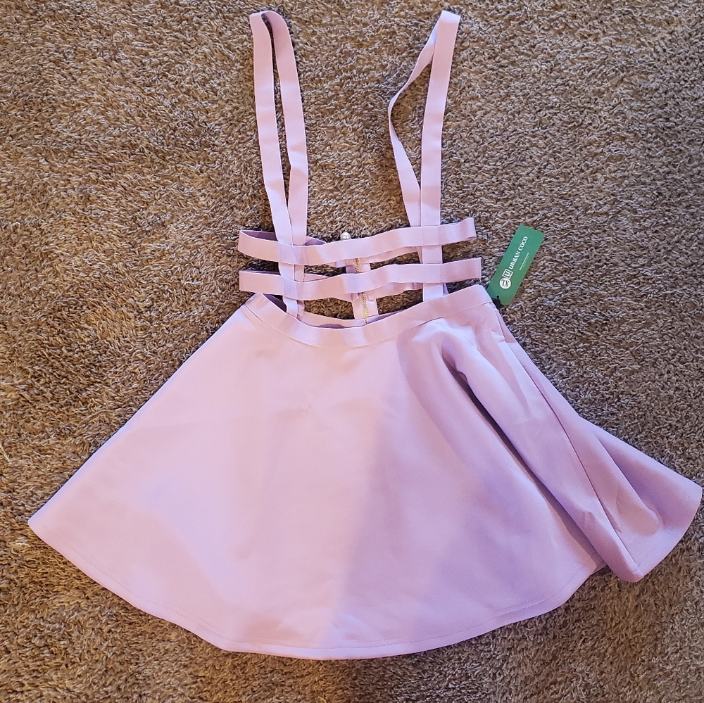 Lavender Strappy Dress